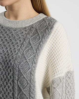 VICTIM ］ CHECK BIG KNIT