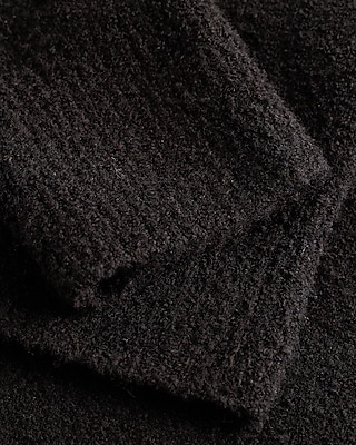 Boucle Crew Neck Tunic Sweater