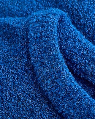 Boucle Crew Neck Tunic Sweater - thumbnail 5