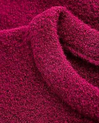 Boucle Crew Neck Tunic Sweater