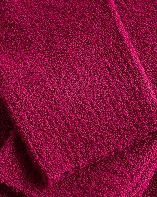 Boucle Crew Neck Tunic Sweater