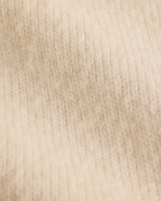 Plush Turtleneck Tunic Sweater