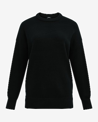 Crew Neck Tunic Sweater