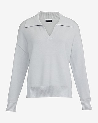 Johnny Collar Sweater Airy Soft