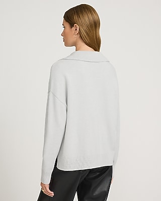 Johnny Collar Sweater Airy Soft