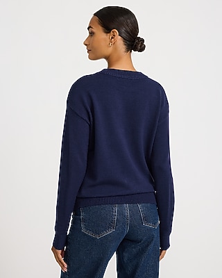 American Flag Crew Neck Sweater - thumbnail 7