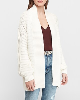 belted cardigan