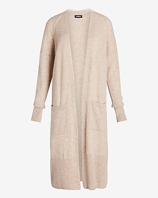 long cashmere duster cardigan