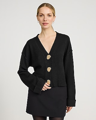 Novelty Button Collarless Jacket | Express