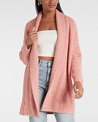 Zip-Up Shawl Collar Cardigan - Women - Ready-to-Wear