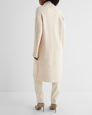 Cocoon Collared Long Cardigan