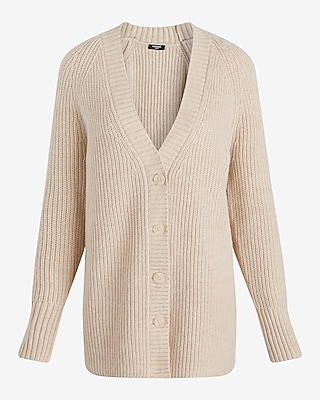 Button Front Tunic Cardigan