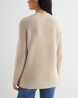 Button Front Tunic Cardigan