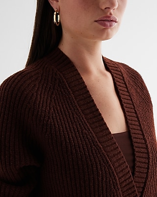 Button Front Tunic Cardigan