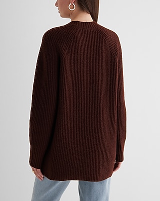 Button Front Tunic Cardigan