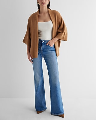 Ribbed Cape Cardigan - image 4