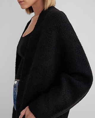 Fuzzy Knit Cardigan