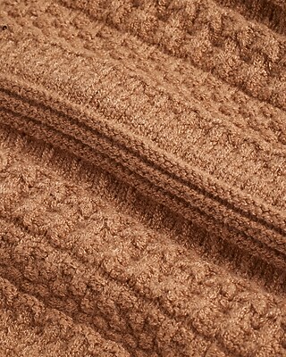 Textured V-Neck Bow Cardigan