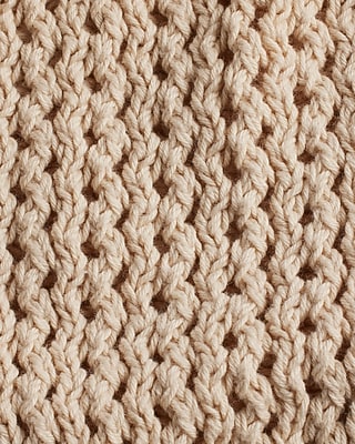 Open Stitch V-Neck Cardigan