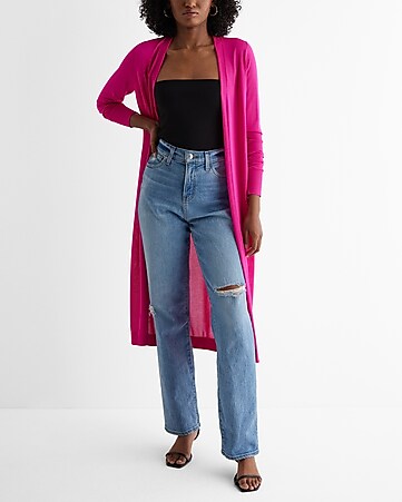 Women\'s Pink Cardigans & Cover Express Ups 
