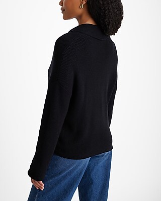 Ribbed Shawl Collar Cardigan - image 3
