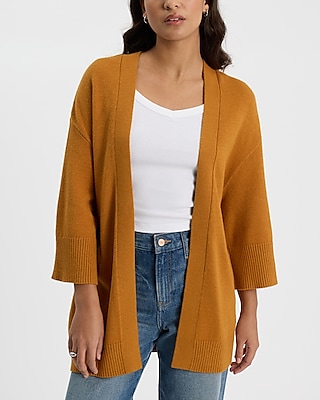 Kimono Sleeve Belted Cardigan