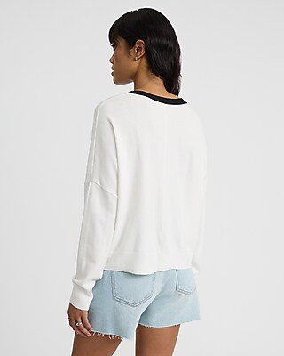 Broken Heart Pocket Slouchy Cardigan