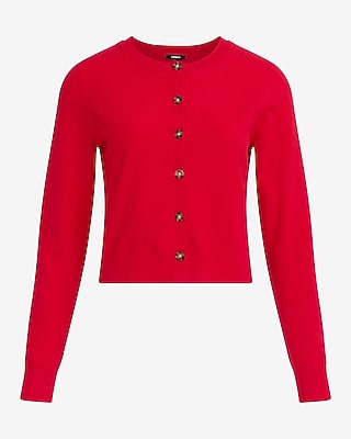 Lightweight Crew Neck Cardigan