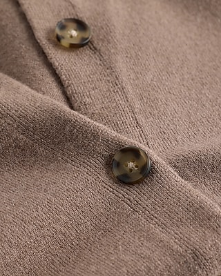 Lightweight Crew Neck Cardigan