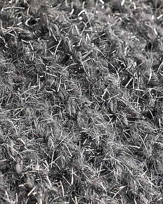 Metallic Brushed Double Breasted Cardigan