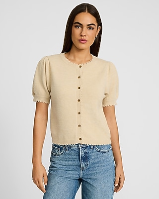 トップス THE SEA COTTON V NECK CARDIGAN Cotton-blend V-neck