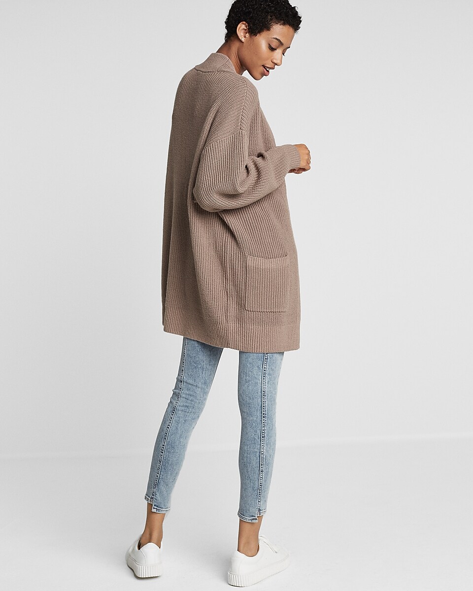 Shaker Knit Wedge Cover-up | Express