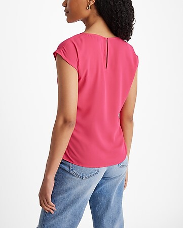 JNGSA Going Out Tops for Women Plain T Shirts Women's Solid Color