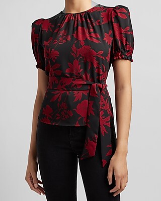 express tie waist top