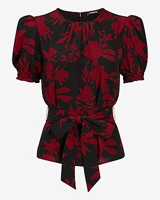 express tie waist top
