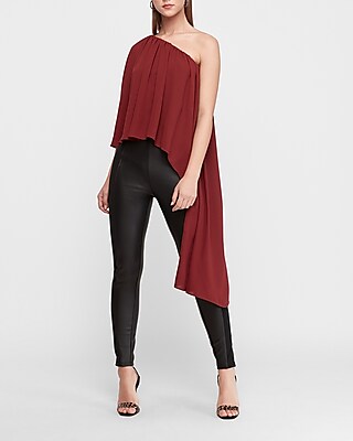 express one shoulder top