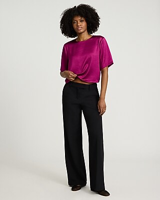 Essential Satin Boxy Tee - image 3