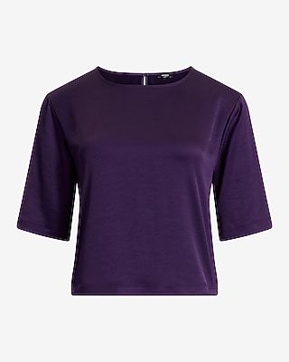 Essential Satin Boxy Tee
