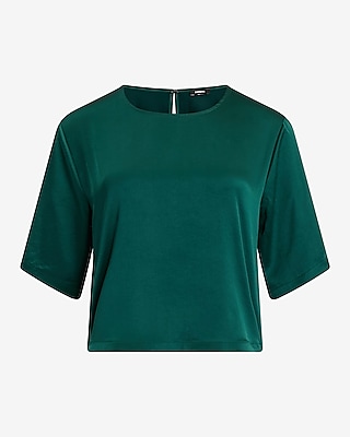 Essential Satin Boxy Tee