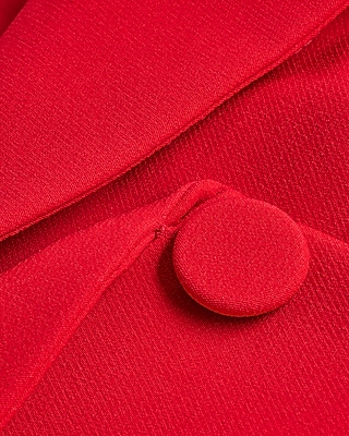 Off The Shoulder Faux Double Breasted Top