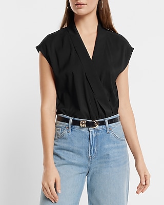 V-Neck Surplice Gramercy Bodysuit