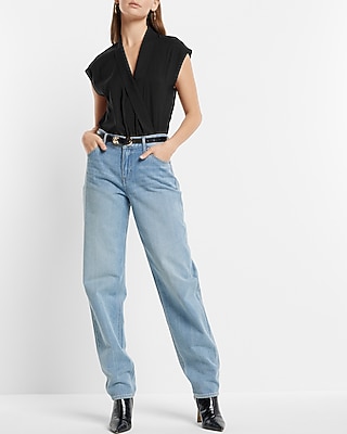 V-Neck Surplice Gramercy Bodysuit