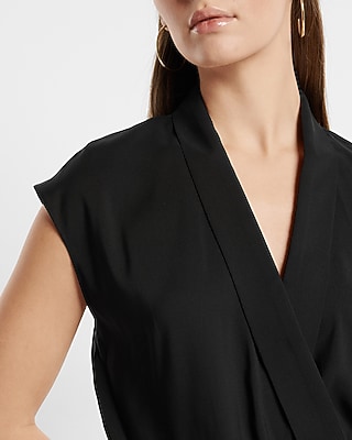 V-Neck Surplice Gramercy Bodysuit