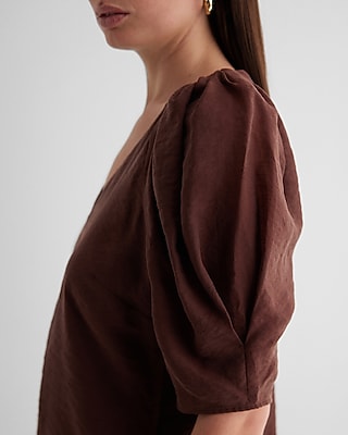 PUFF SS BLOUSE 9709804:KOMODO:XL
