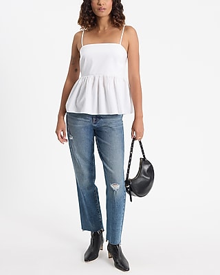 トップス Mme eme Ribbon bijou peplum cami bustier トップス Mme eme Ribbon bijou peplum cami bustier トップス