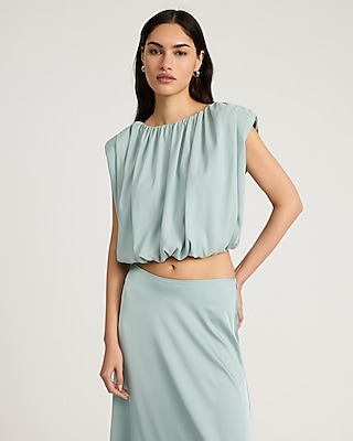 High Waisted Buckle Pleated Mini Skort