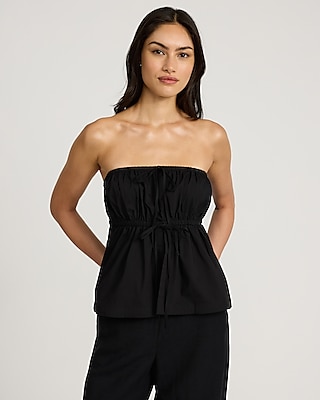 tope tubetop ブラック　黒 Drew-Rib-Tube-Top.png