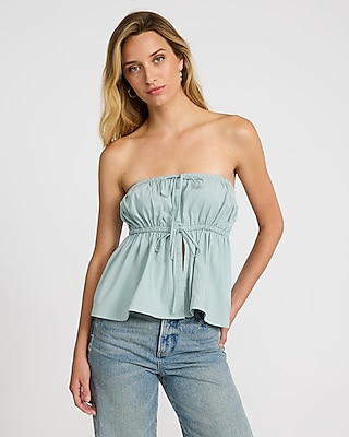 Satin Tube Top