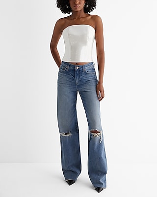 Sequin Strapless Tube Top