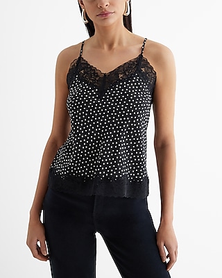 Scoop-Neck Hammered Silk-Cotton Cami